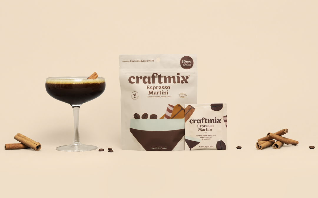 Espresso Martini Cocktail Mixer  - 6 Individual Servings