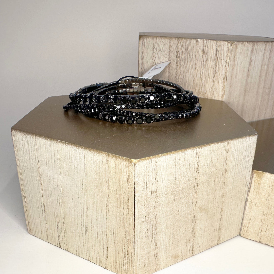 Rhinestone Bracelet Set