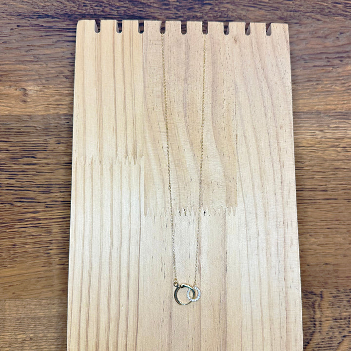 Interlocking Circles Necklace