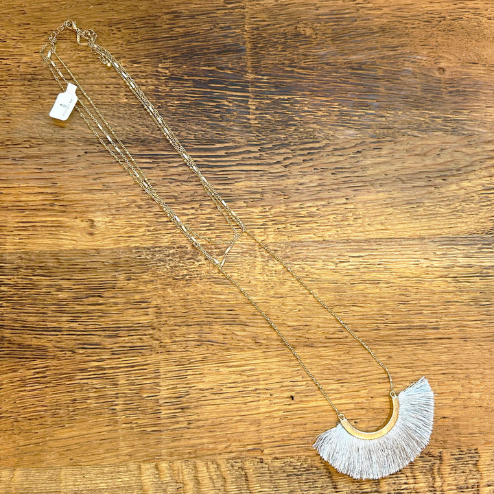 Layered Fringe Necklace