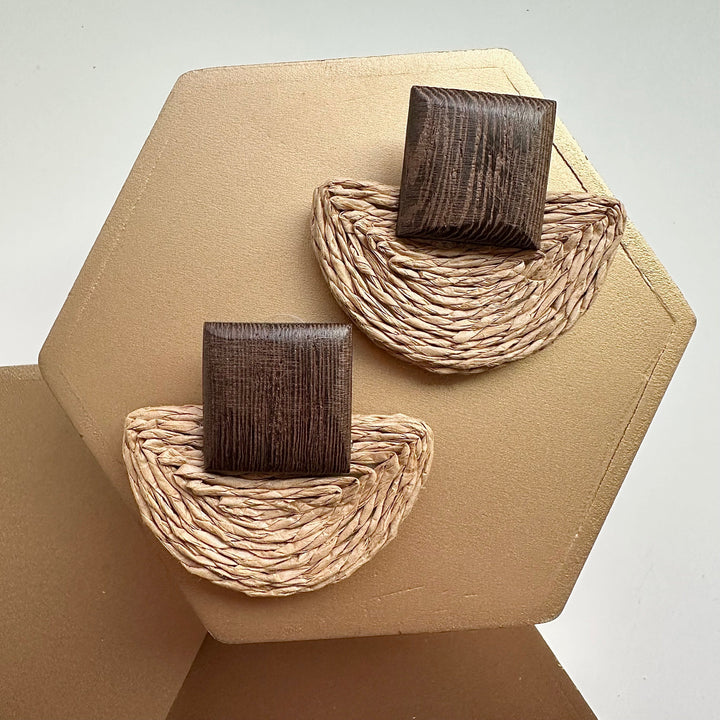 Woven Drop Earrings