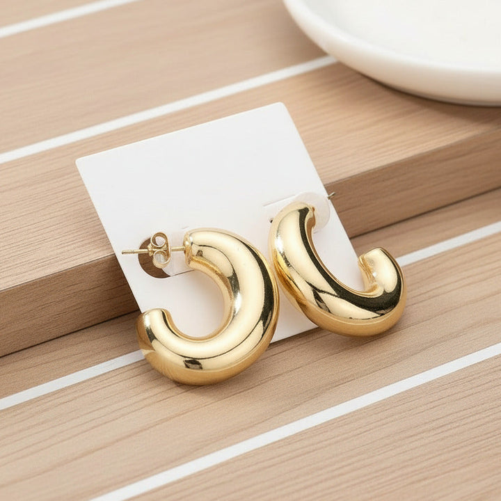 Power Hoop Earrings