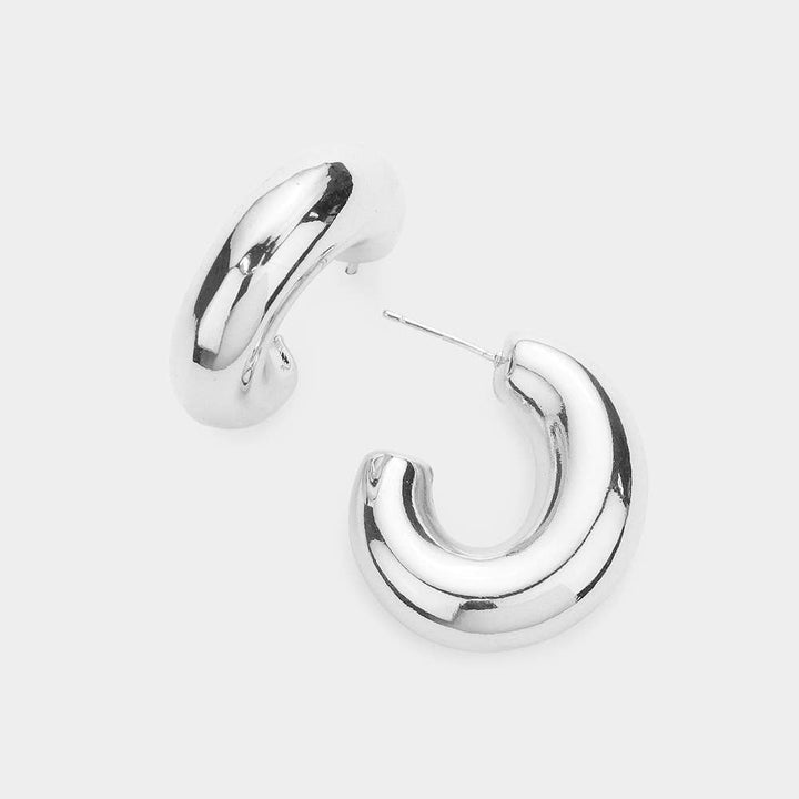 Power Hoop Earrings