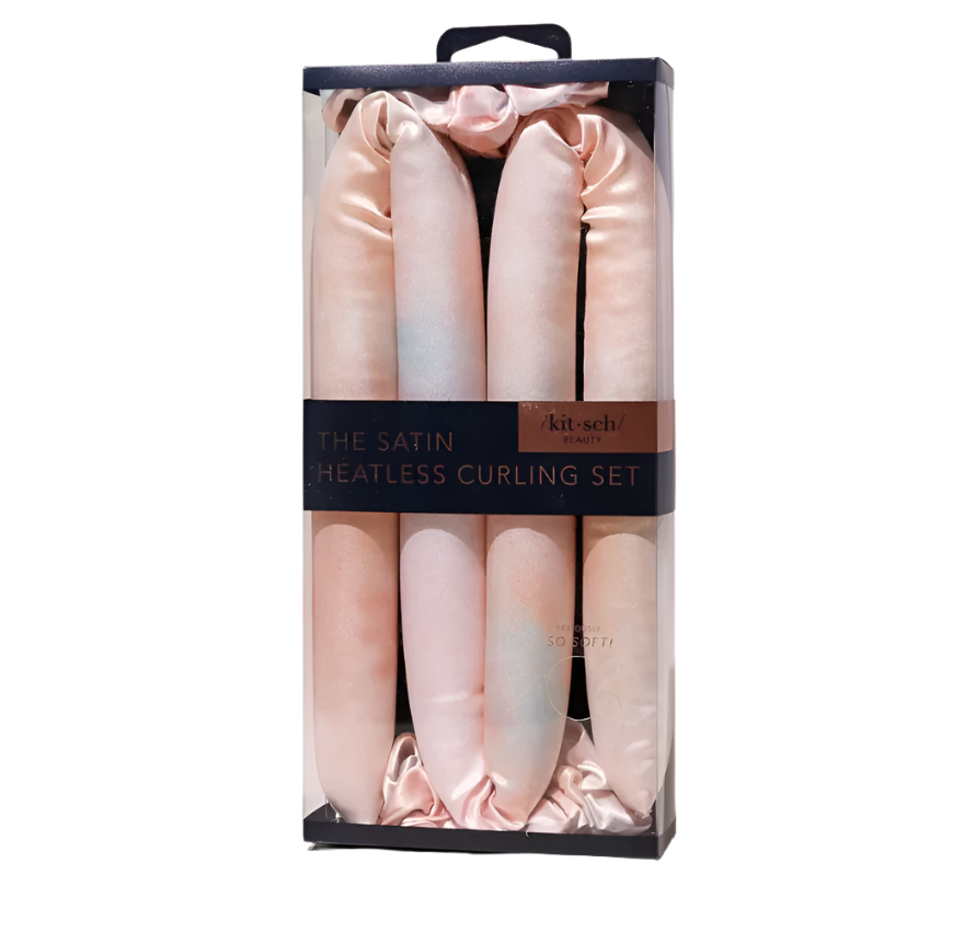 Satin Heatless Curling Set