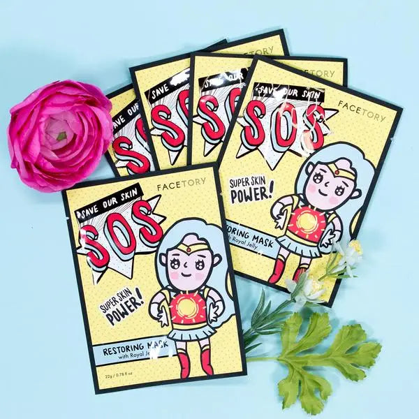 SOS - Restoring Sheet Mask with Royal Jelly