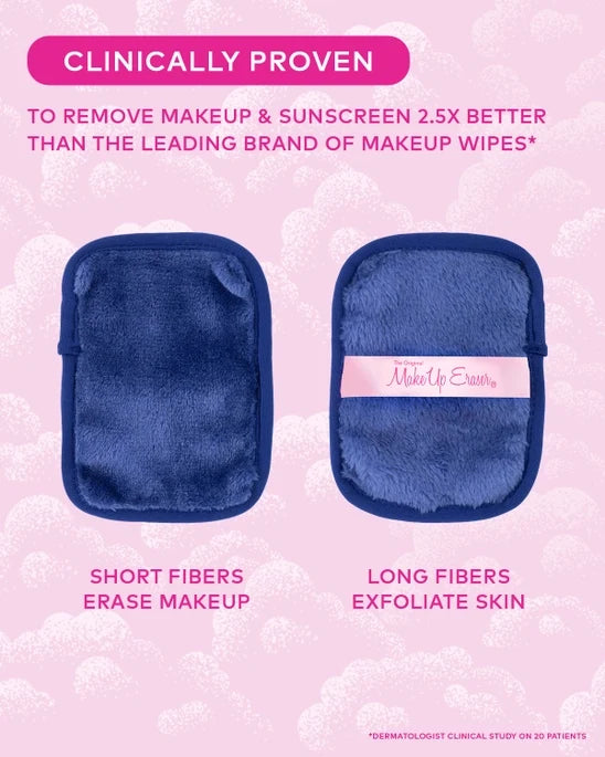 3 Day MakeUp Eraser Set - Weekenders Blue